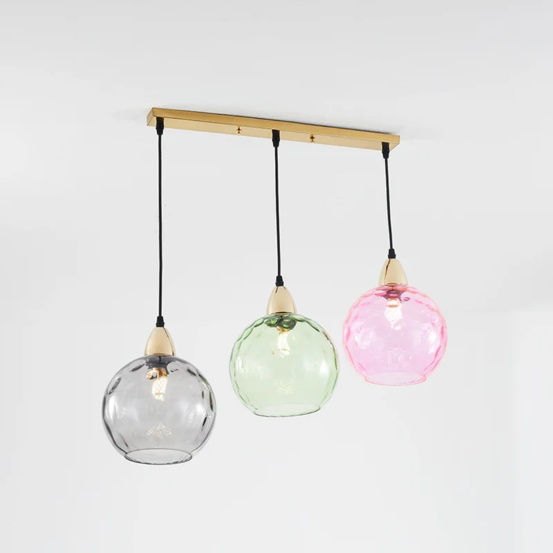 Lampa Sufitowa LED Z 3 Kloszami | Nowoczesna