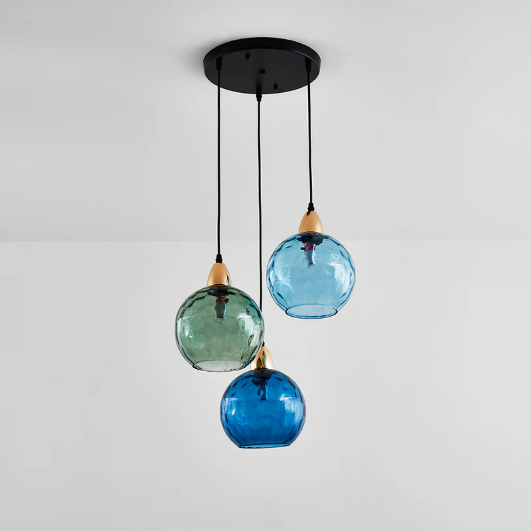 Lampa Sufitowa LED Z 3 Kloszami | Nowoczesna