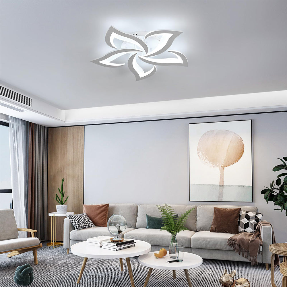 Lampa Sufitowa Do Salonu | W Kształcie Kwiatu