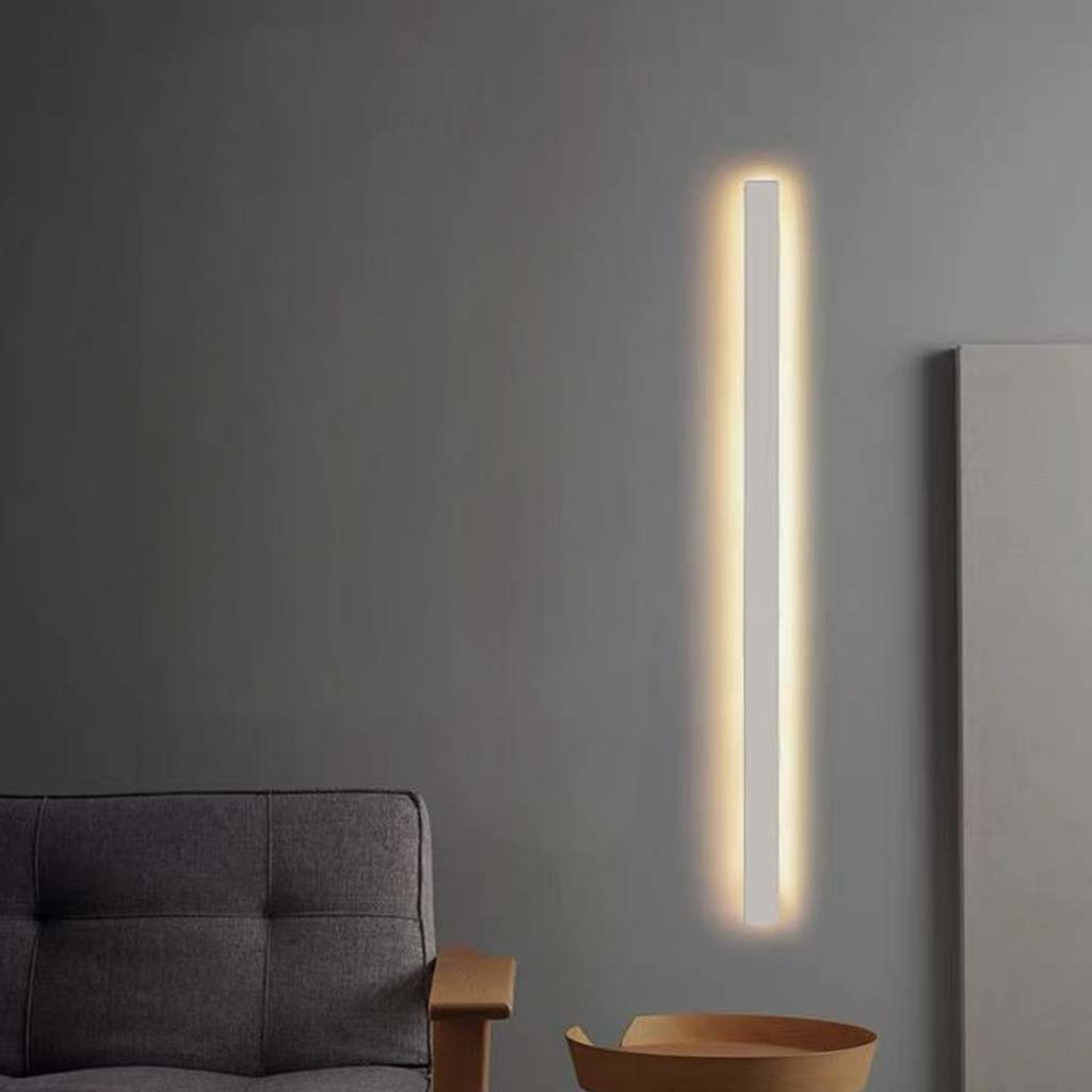 Nowoczesna Lampa Ścienna LED | Prostokątna