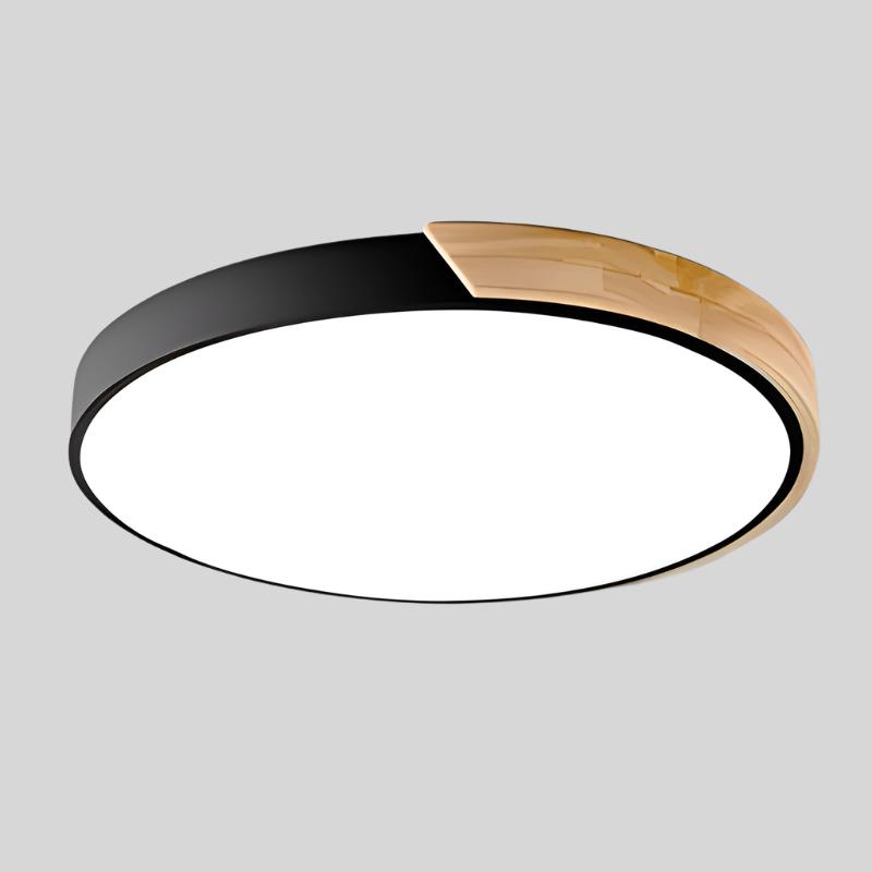 Nordyczna lampa sufitowa LED | okrągła