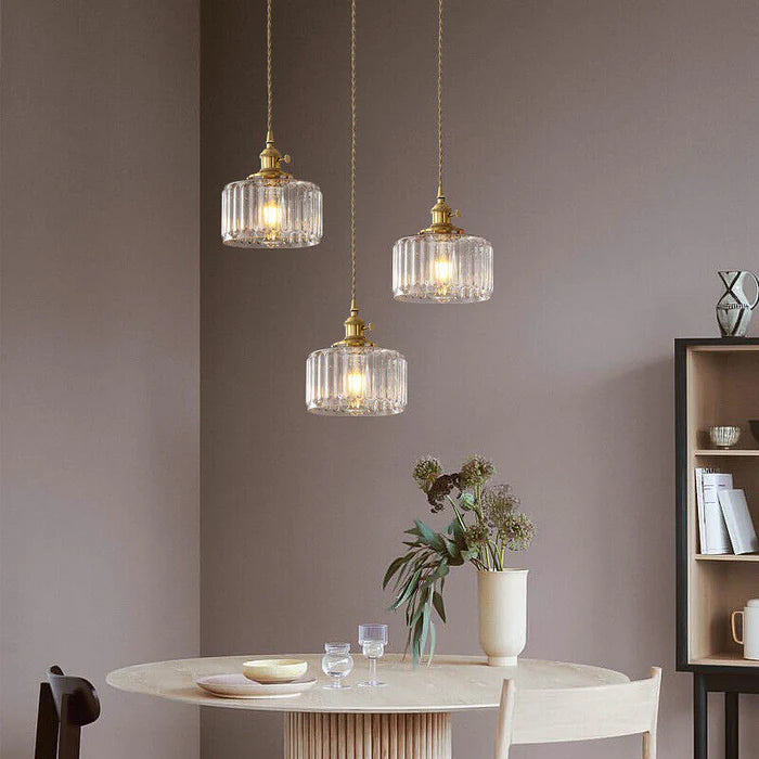 Lampa Sufitowa Vintage | Kryształowa