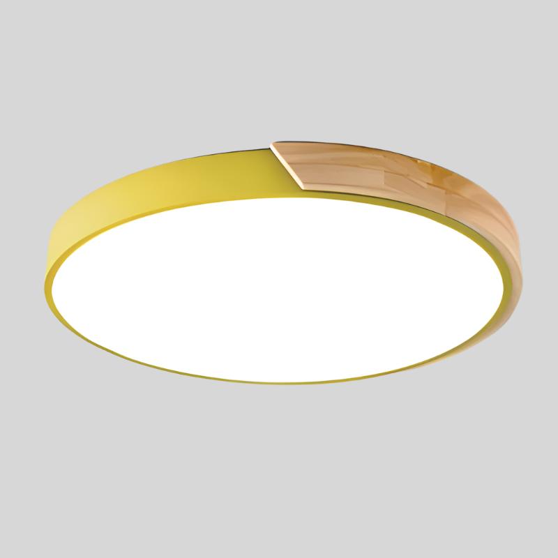 Nordyczna lampa sufitowa LED | okrągła
