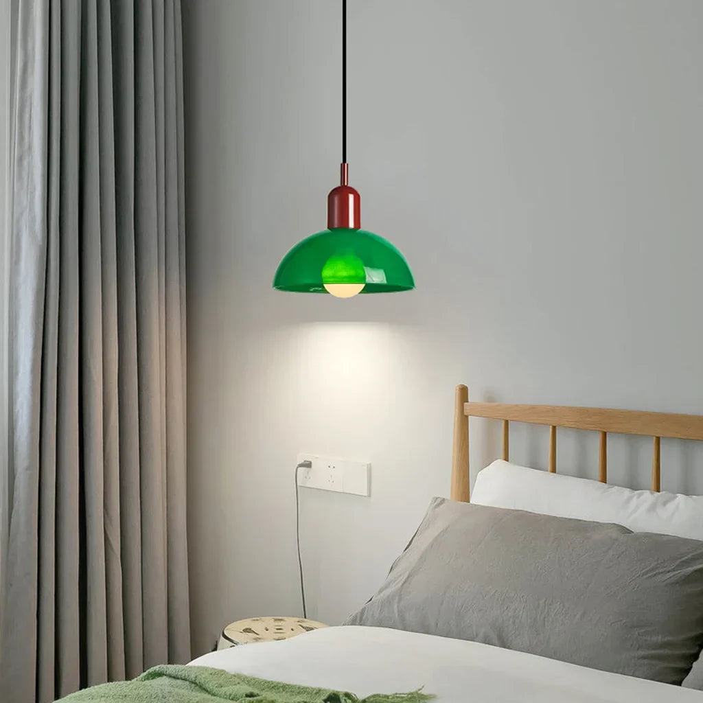 Okrągła Lampa Wisząca Do Salonu | Kolorowa
