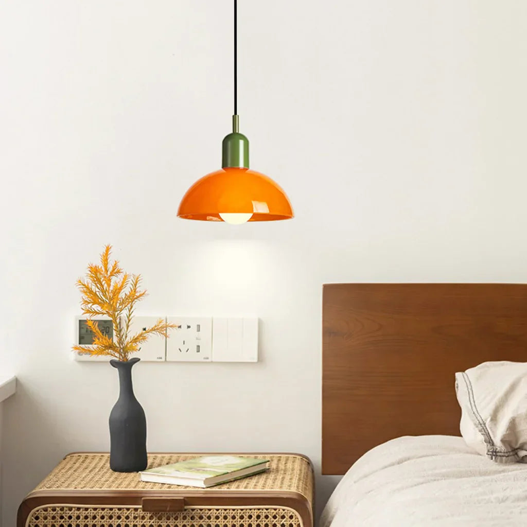 Okrągła Lampa Wisząca Do Salonu | Kolorowa