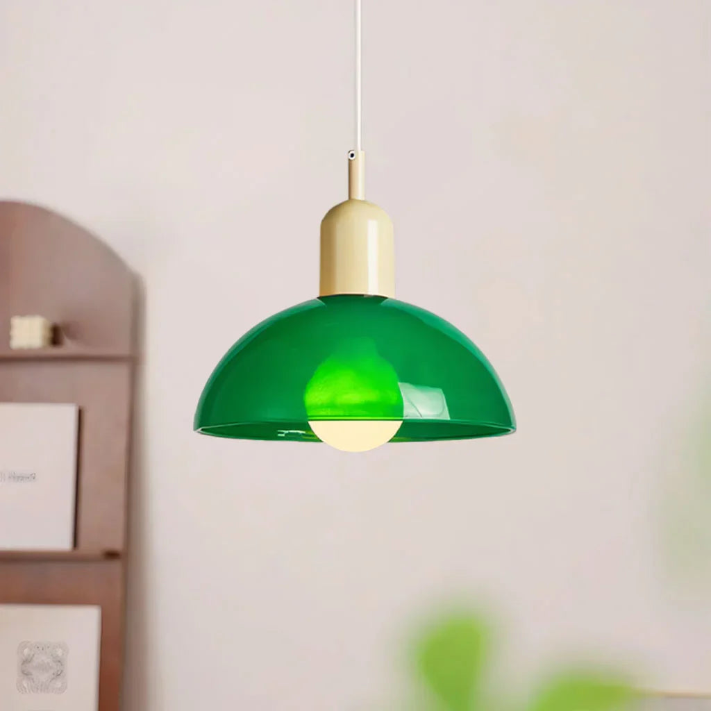 Okrągła Lampa Wisząca Do Salonu | Kolorowa