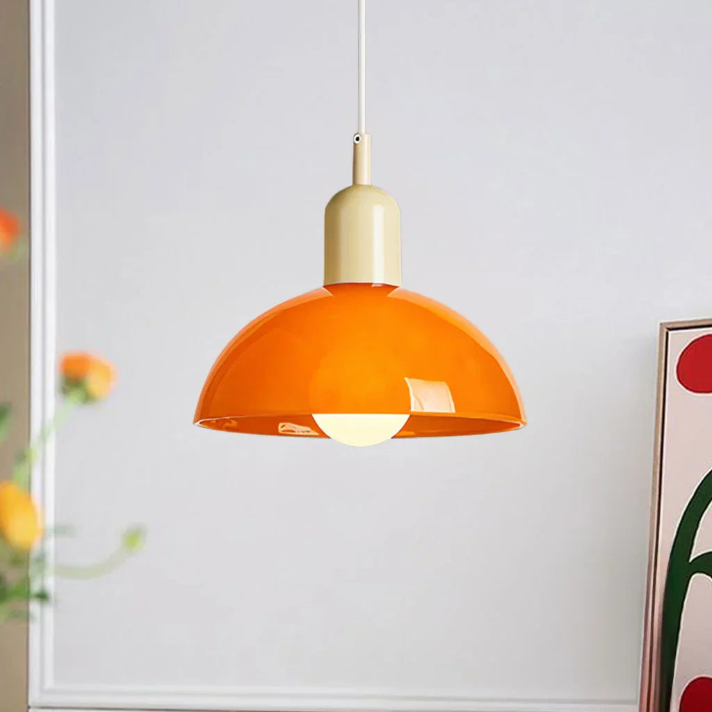 Okrągła Lampa Wisząca Do Salonu | Kolorowa