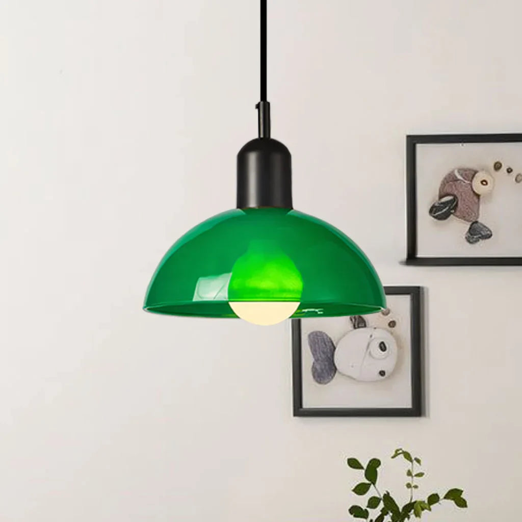 Okrągła Lampa Wisząca Do Salonu | Kolorowa