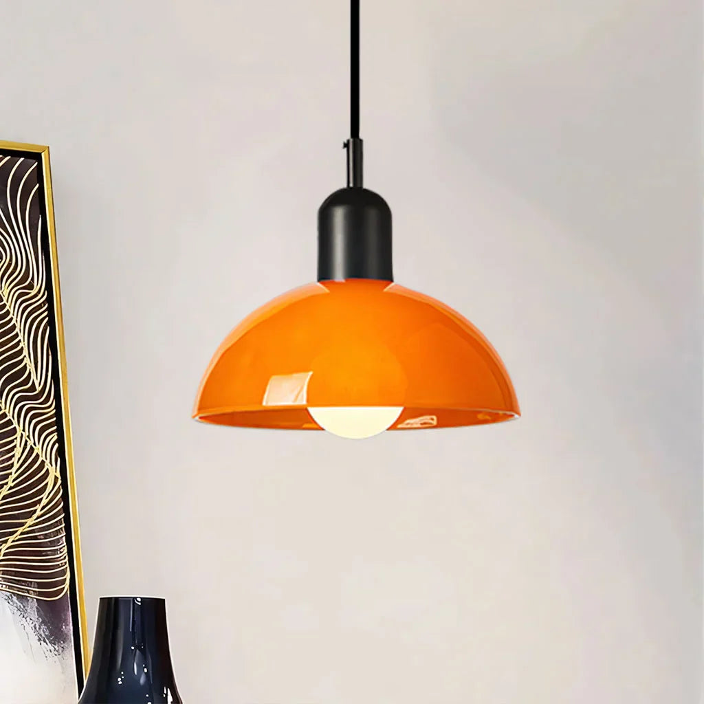 Okrągła Lampa Wisząca Do Salonu | Kolorowa