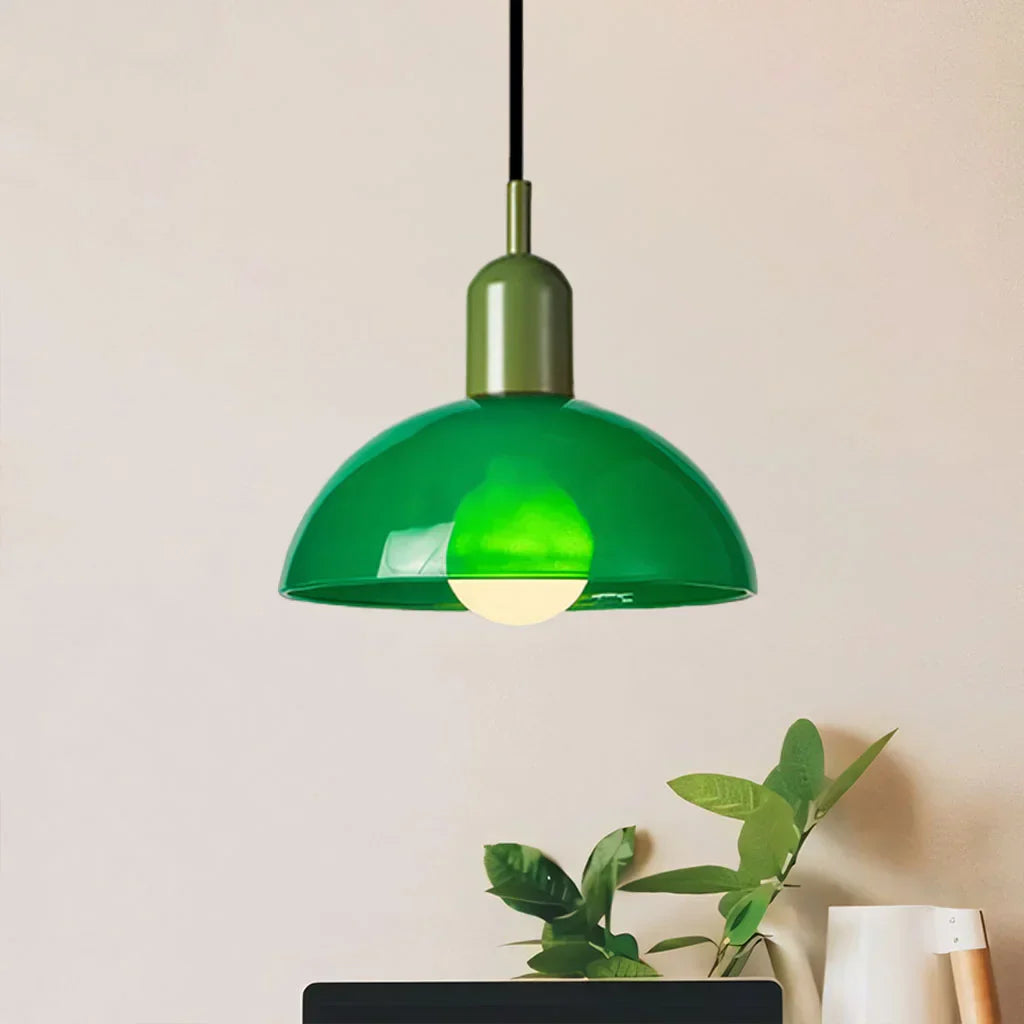 Okrągła Lampa Wisząca Do Salonu | Kolorowa