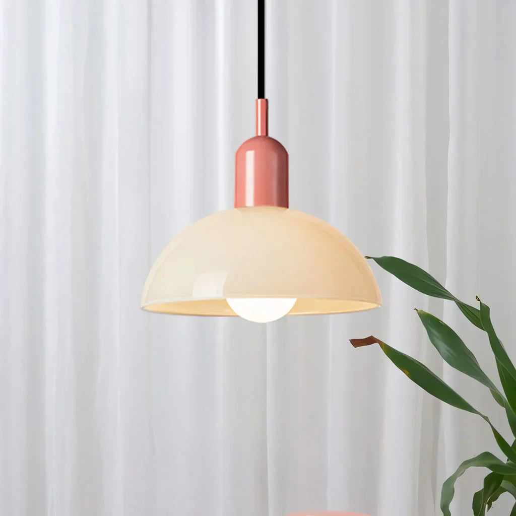 Okrągła Lampa Wisząca Do Salonu | Kolorowa
