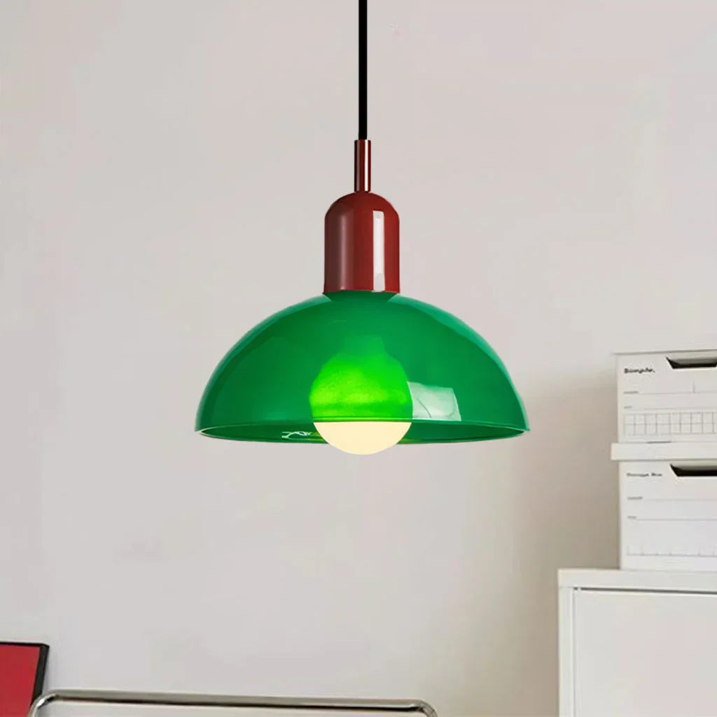 Okrągła Lampa Wisząca Do Salonu | Kolorowa