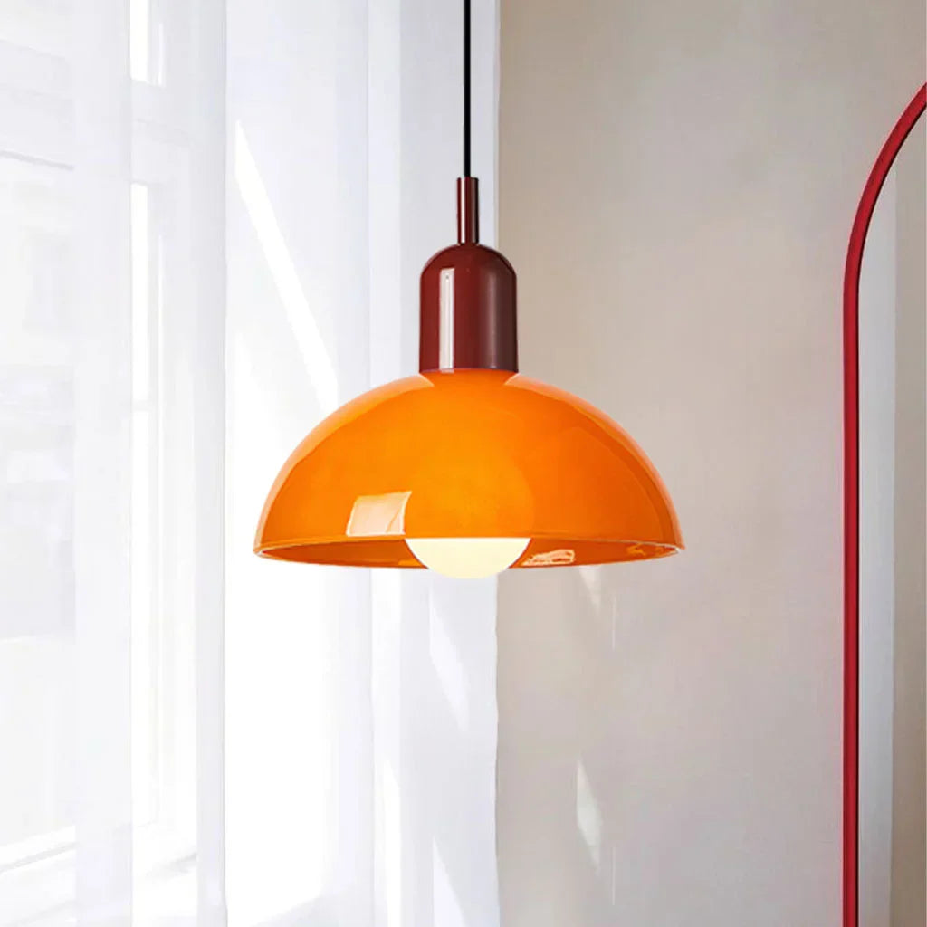 Okrągła Lampa Wisząca Do Salonu | Kolorowa