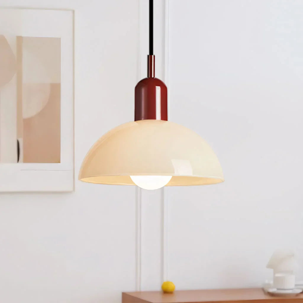 Okrągła Lampa Wisząca Do Salonu | Kolorowa