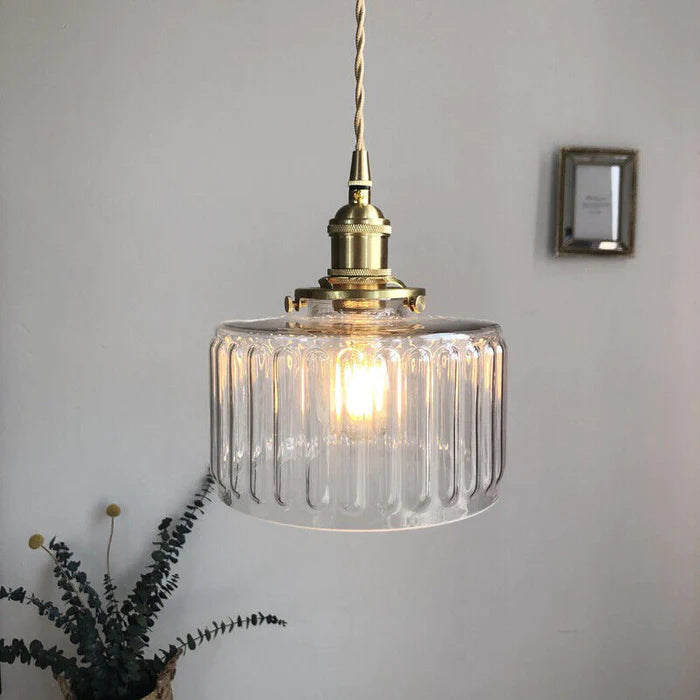 Lampa Sufitowa Vintage | Kryształowa