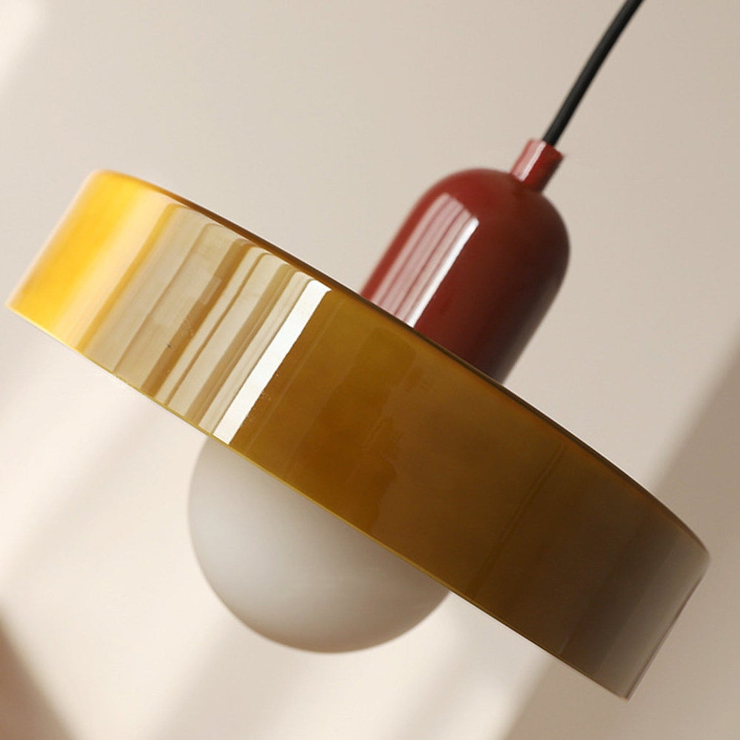 Okrągła Lampa Wisząca Do Salonu | LED