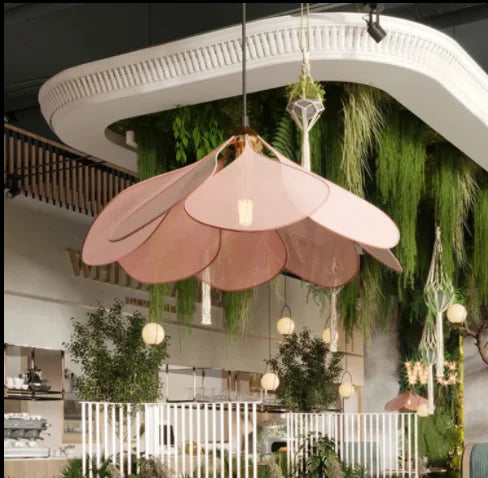 Lampa Sufitowa LED W Kształcie Płatka Kwiatu | Oświetlenie Do Salonu