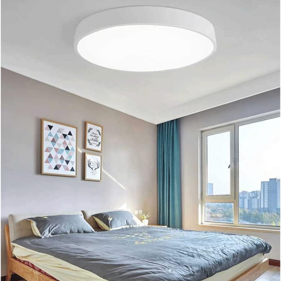 Lampa Sufitowa Okrągła Do Salonu | LED