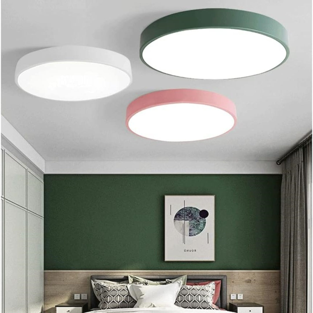 Lampa Sufitowa Okrągła Do Salonu | LED