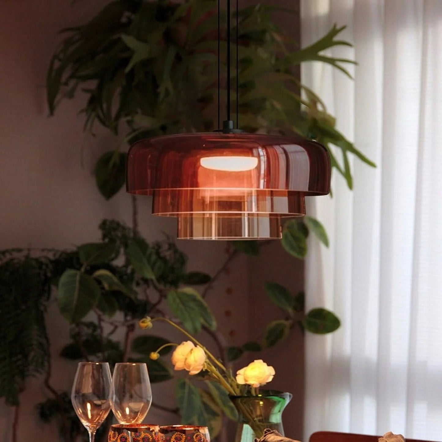 Lampa Wisząca Ze Szkła | Skandynawski Design Do Domu