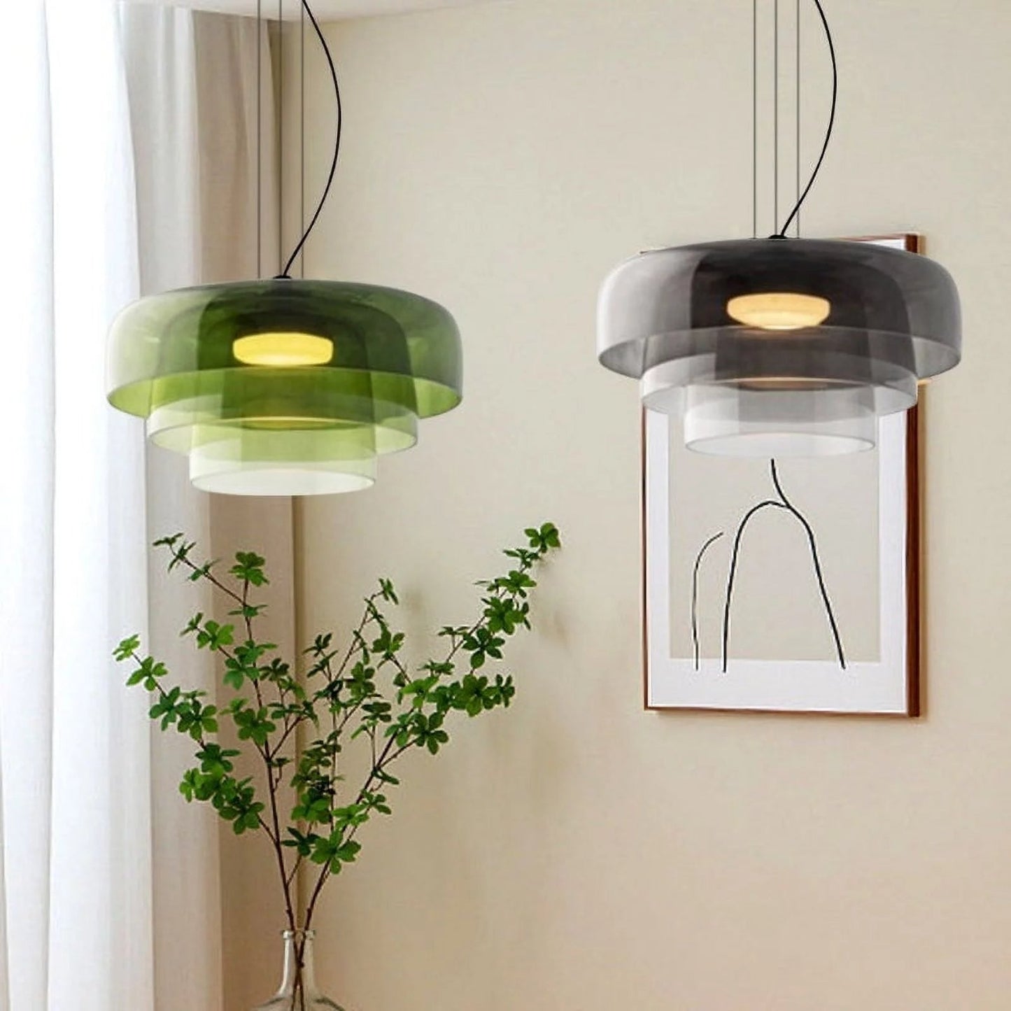 Lampa Wisząca Ze Szkła | Skandynawski Design Do Domu