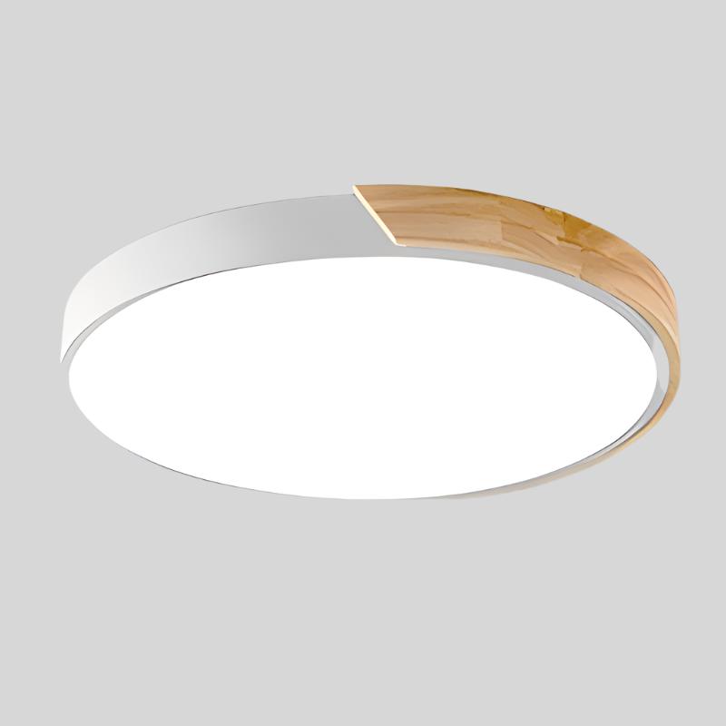 Nordyczna lampa sufitowa LED | okrągła