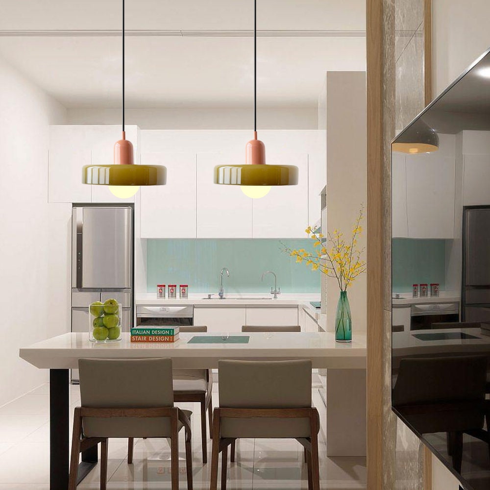 Kolorowa Lampa Wisząca Bauhaus | Design Do Salonu I Jadalni
