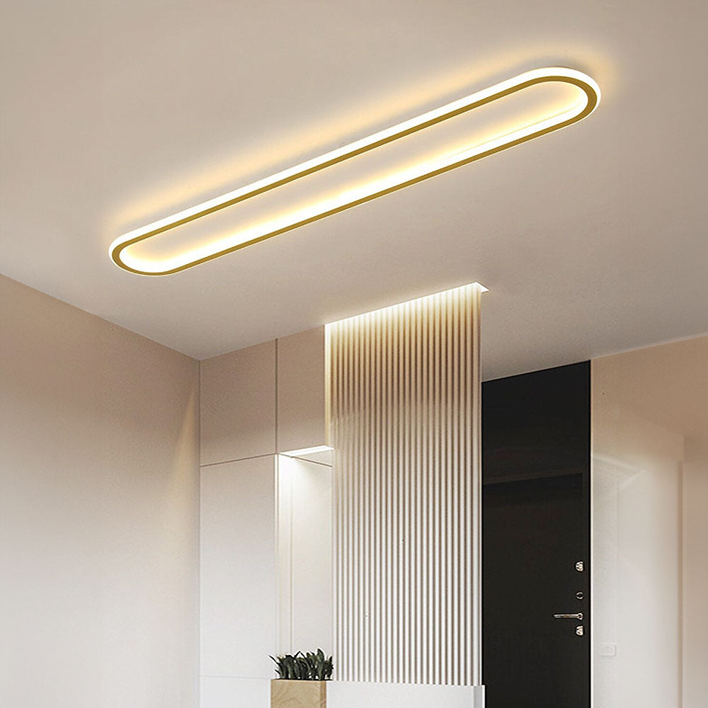 Lampa LED Sufitowa Owalna | Oświetlenie Korytarza