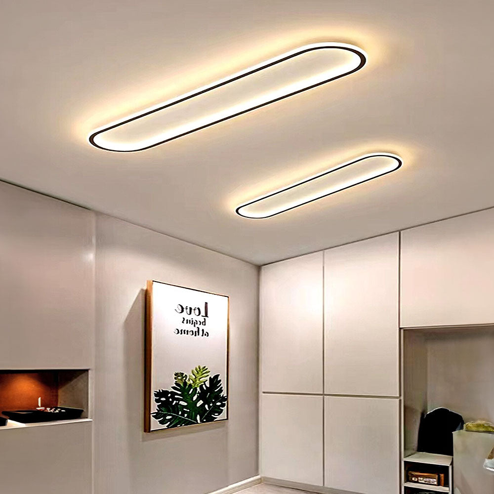 Lampa LED Sufitowa Owalna | Oświetlenie Korytarza