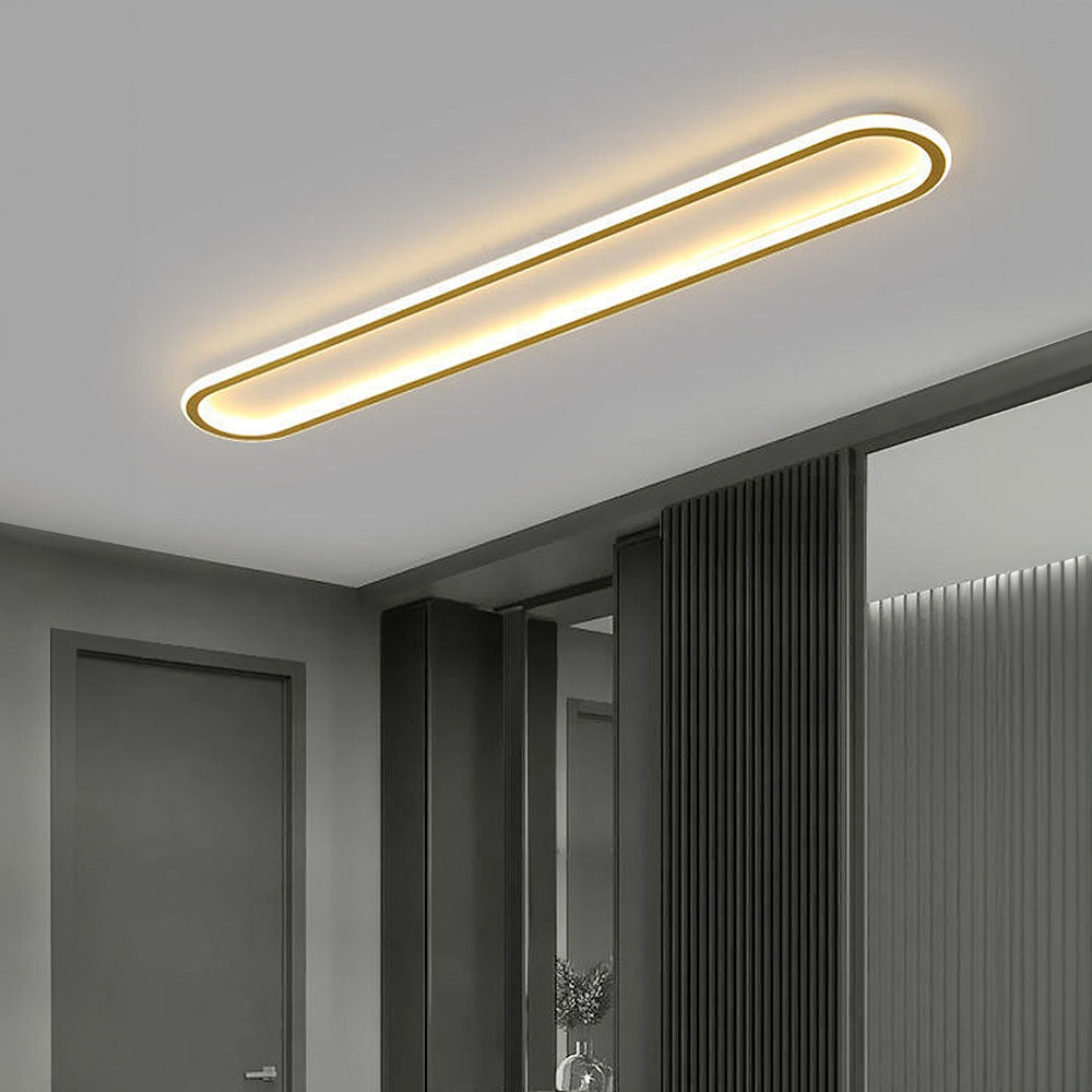 Lampa LED Sufitowa Owalna | Oświetlenie Korytarza