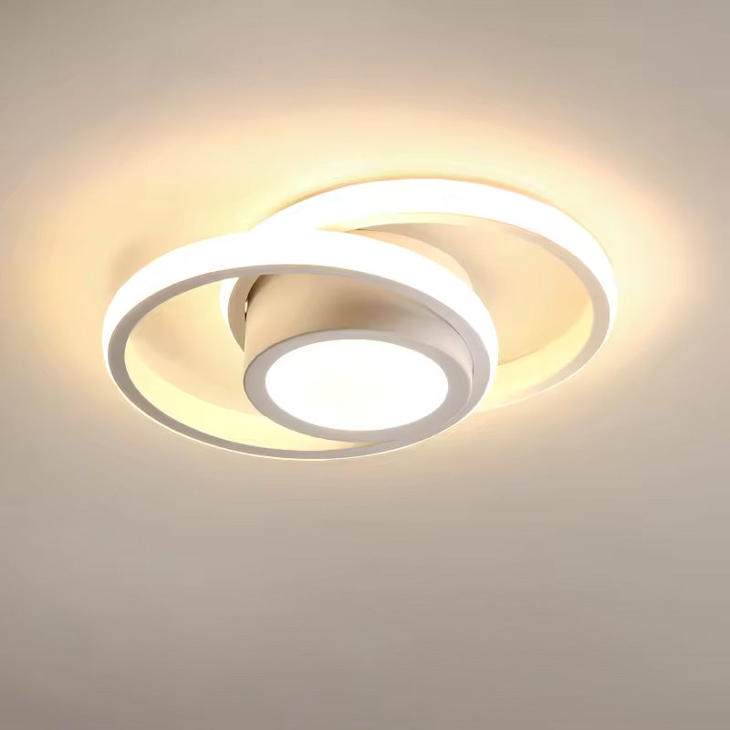 Halo Duo Lampa Sufitowa LED | Podwójny Pierścień