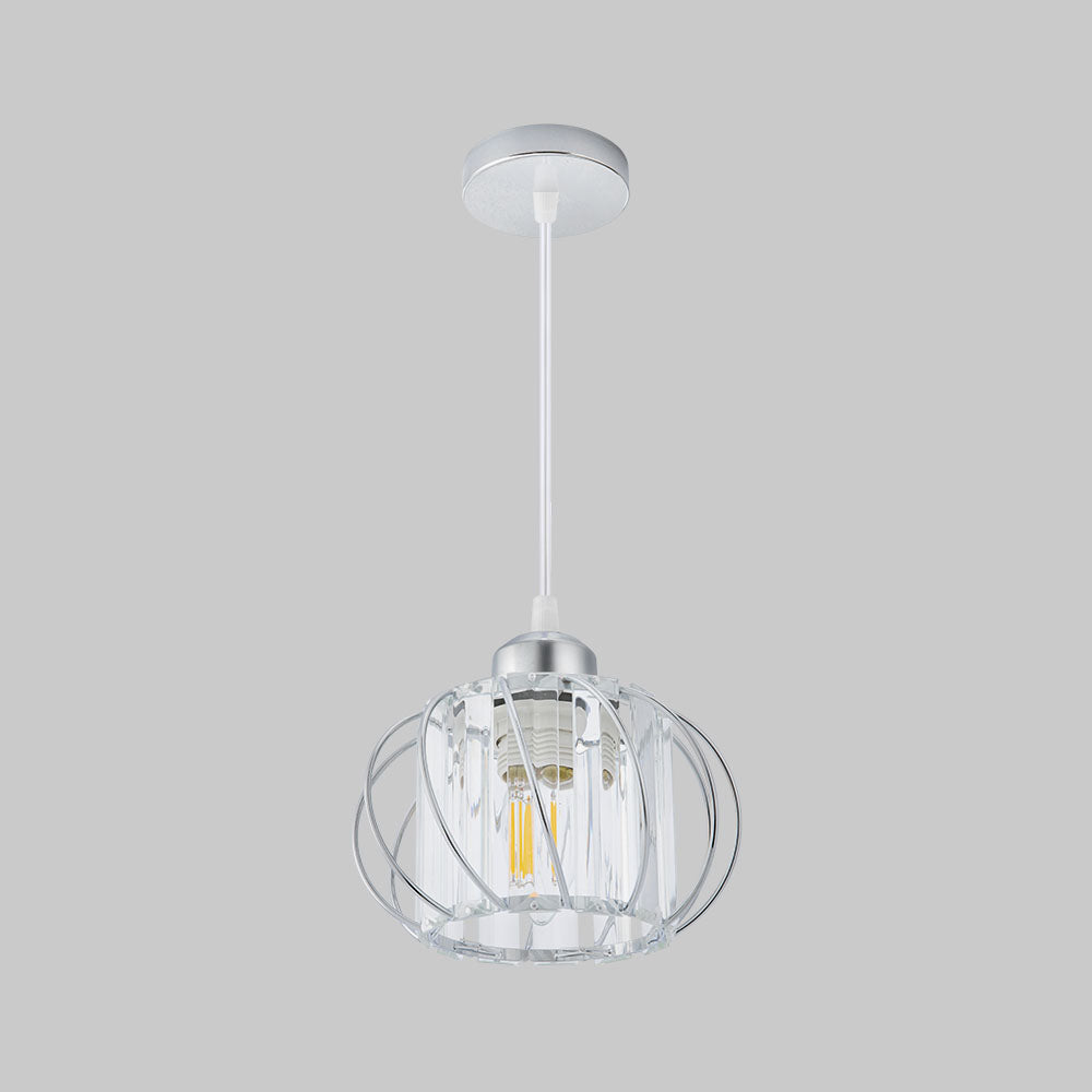 Lampa Sufitowa Do Przedpokoju | Szklana