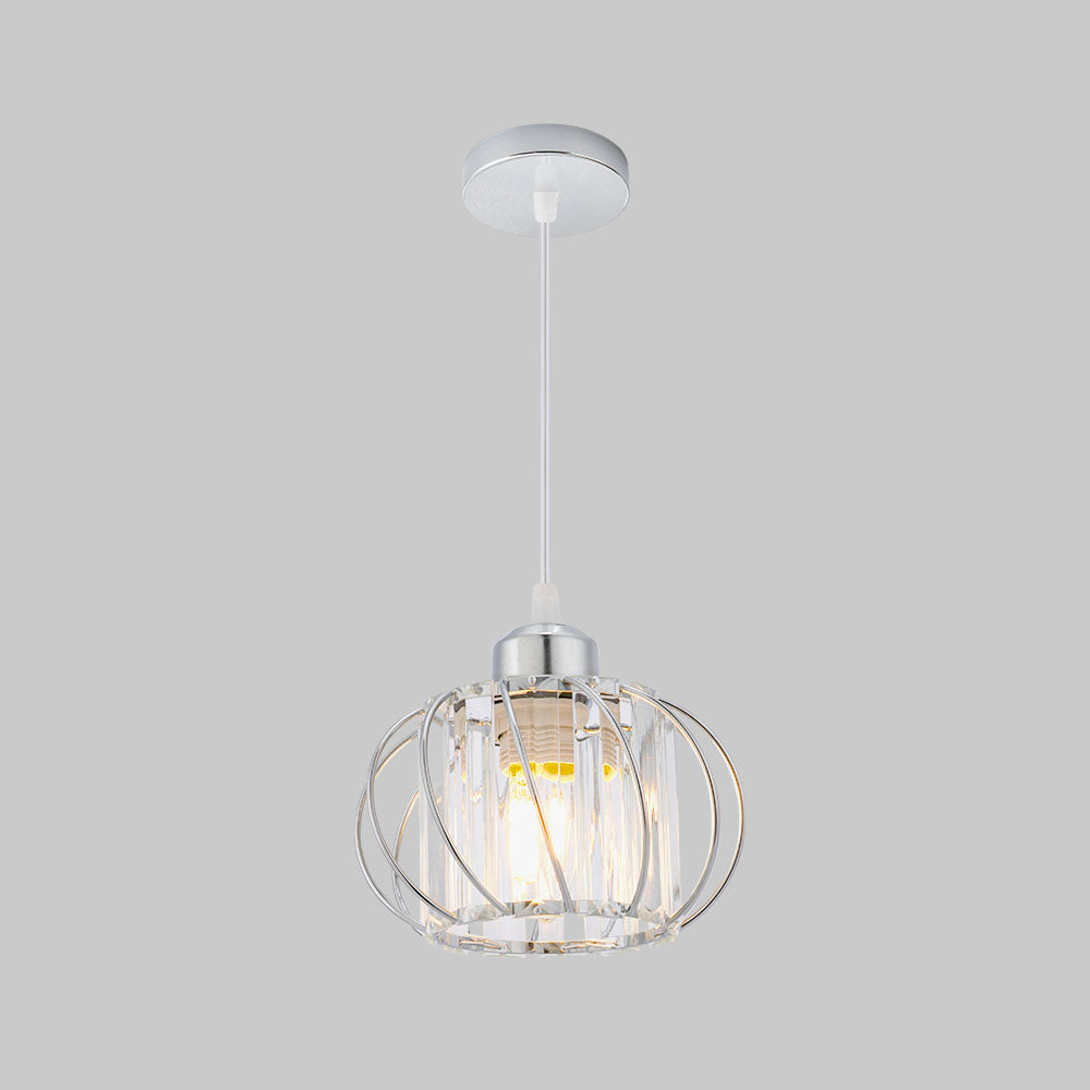 Lampa Sufitowa Do Przedpokoju | Szklana