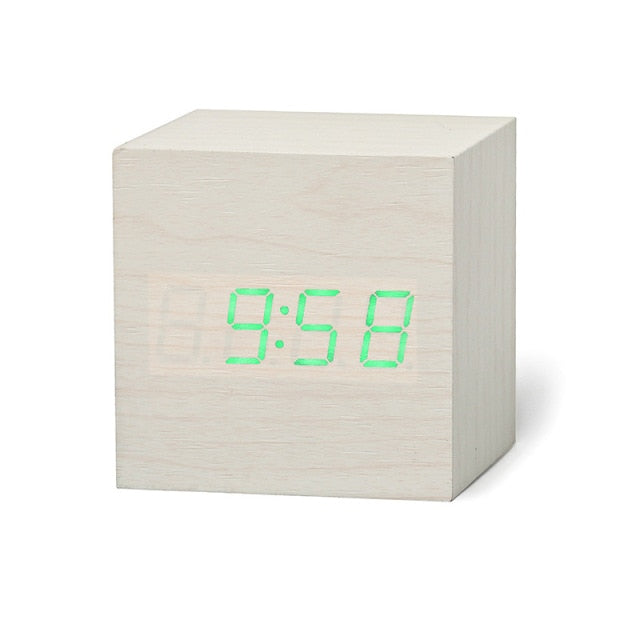 Mini Budzik LED | Kwadratowy