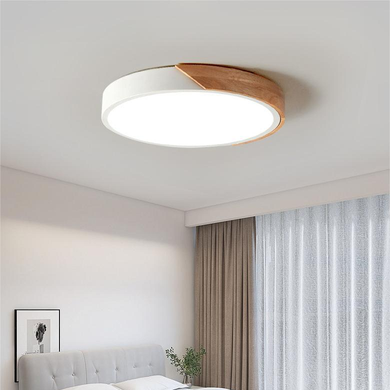 Nordyczna lampa sufitowa LED | okrągła