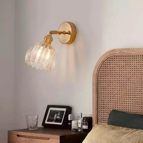 Lampa Ścienna Do Salonu | Pąk Kwiatu