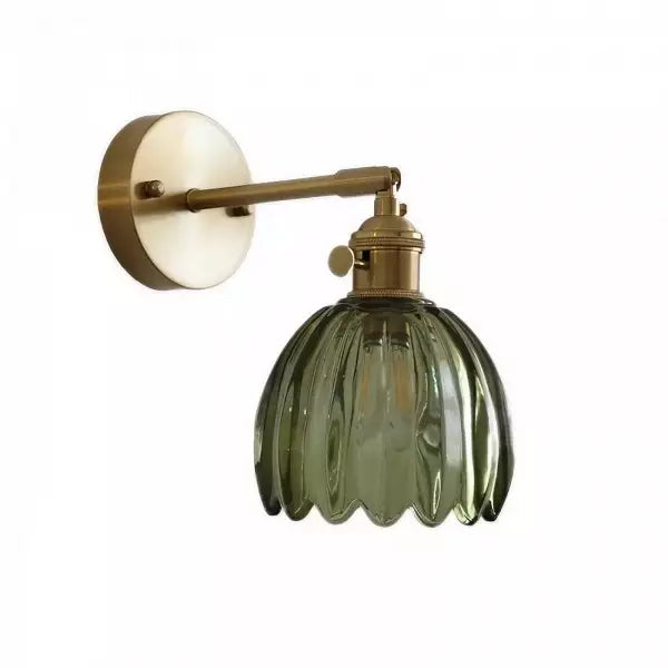 Lampa Ścienna Do Salonu | Pąk Kwiatu
