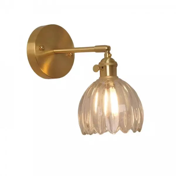 Lampa Ścienna Do Salonu | Pąk Kwiatu