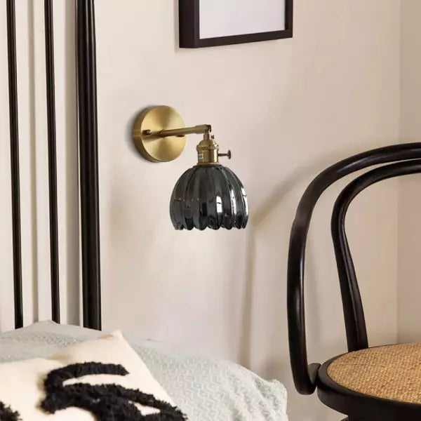 Lampa Ścienna Do Salonu | Pąk Kwiatu