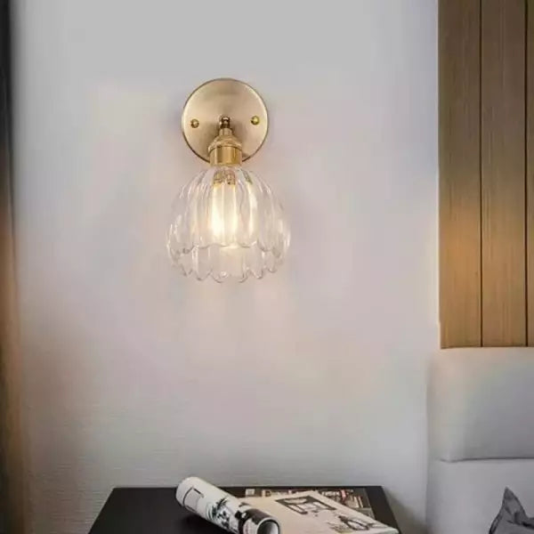 Lampa Ścienna Do Salonu | Pąk Kwiatu