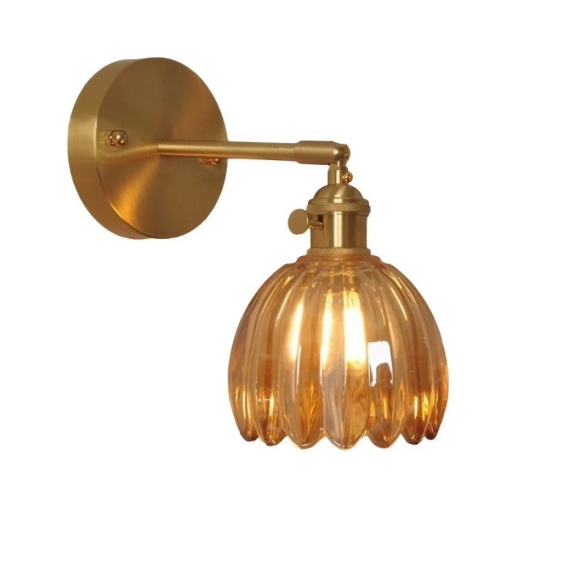 Lampa Ścienna Do Salonu | Pąk Kwiatu