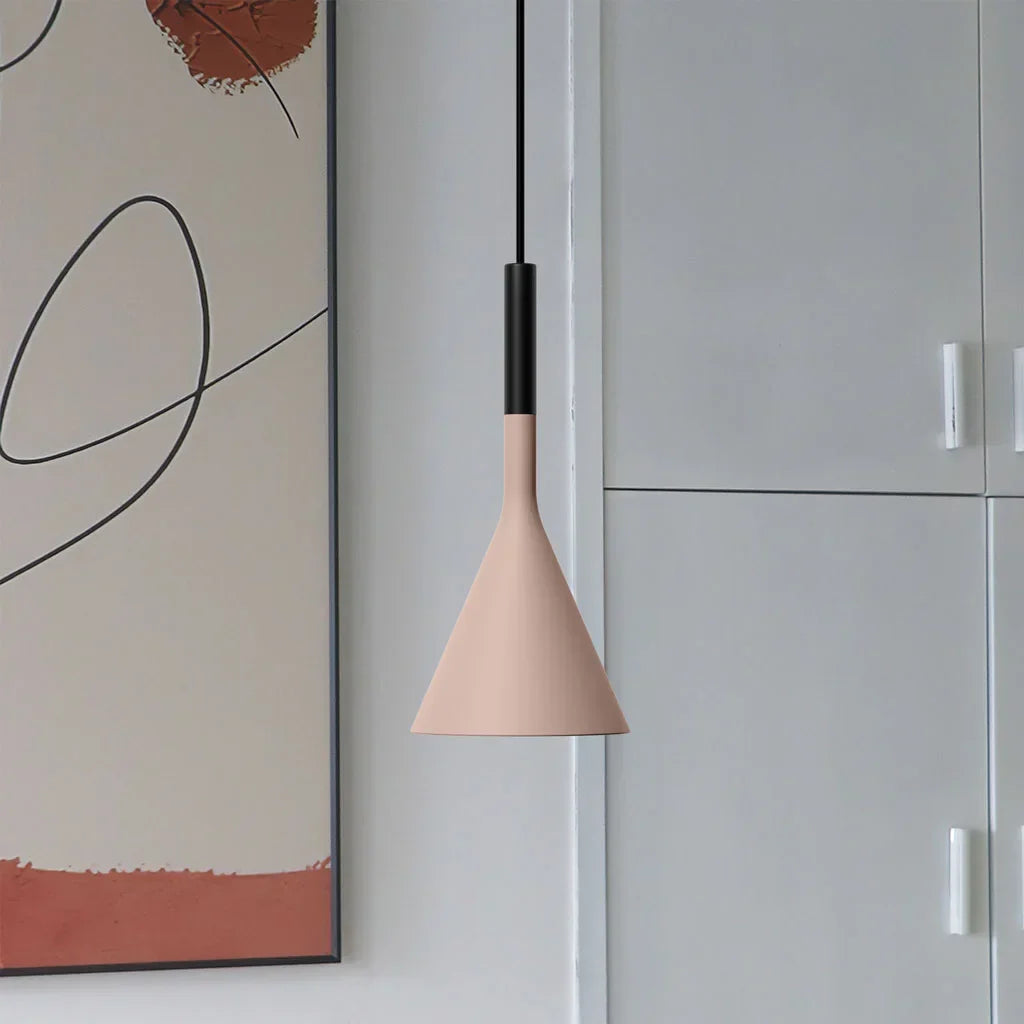 Laval Lampa Wisząca Do Salonu | Imitacja Betonu