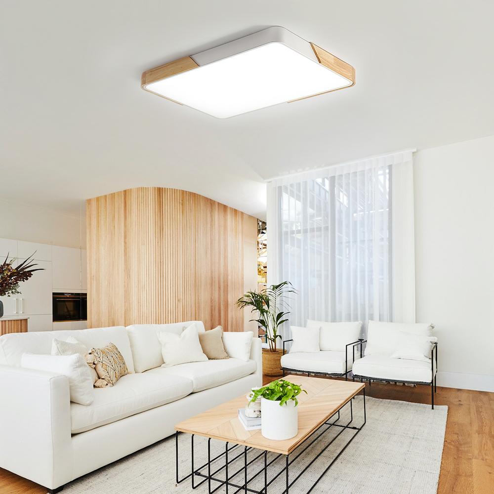 Lampa Sufitowa LED Do Salonu | Prostokątna