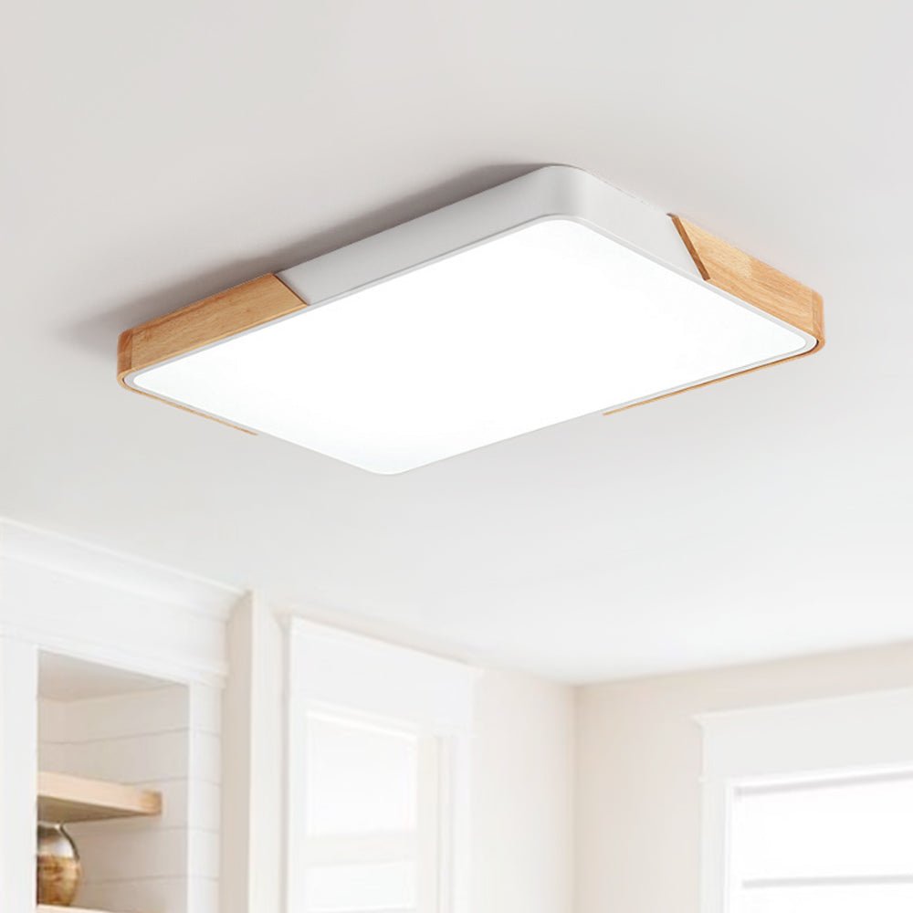 Lampa Sufitowa LED Do Salonu | Prostokątna