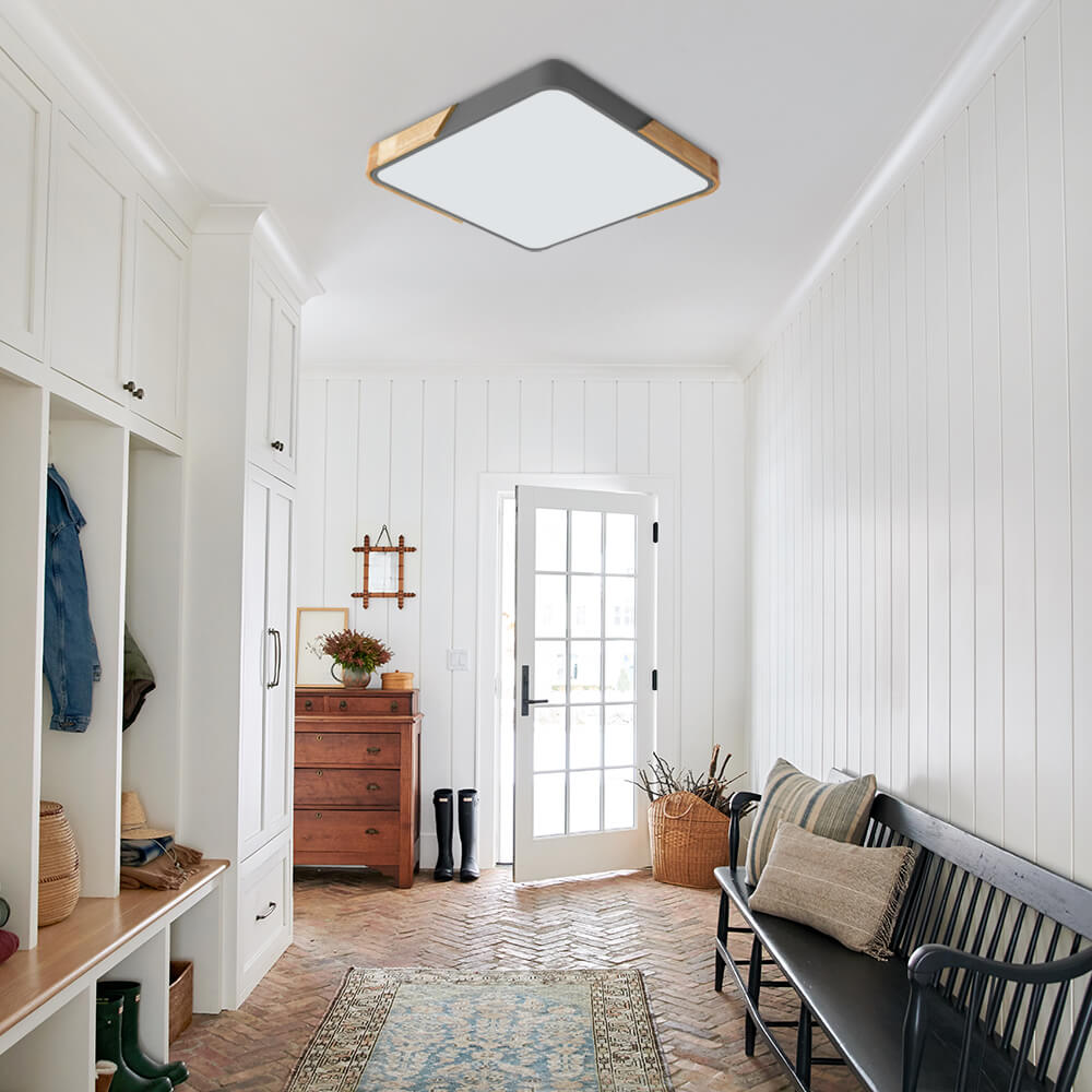 Lampa Sufitowa LED Do Salonu | Prostokątna