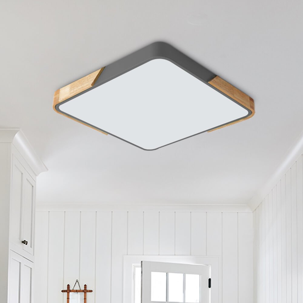 Lampa Sufitowa LED Do Salonu | Prostokątna