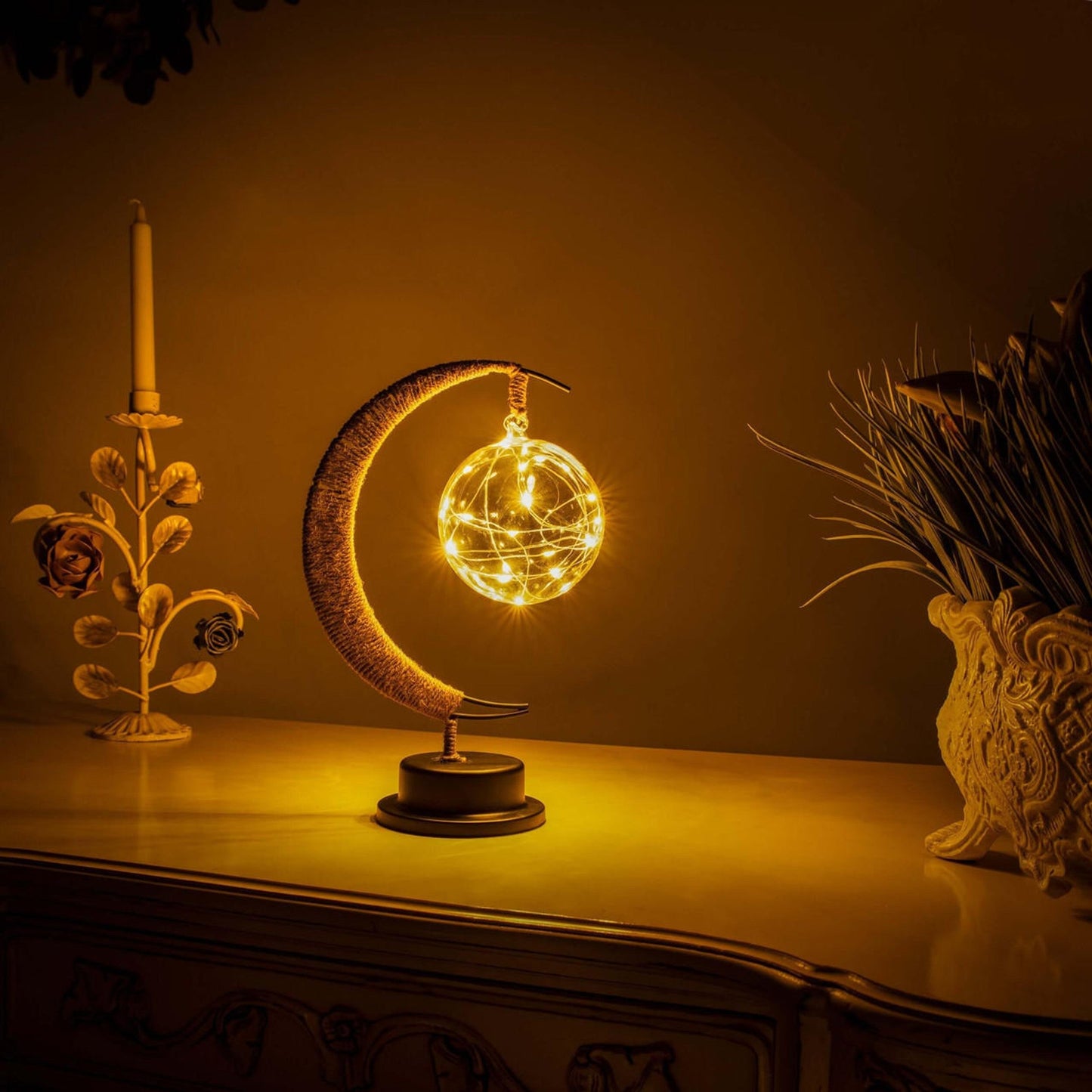 Lampka Nocna | W Kształcie Księżyca