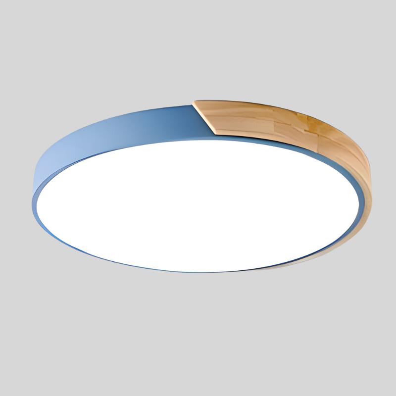 Nordyczna lampa sufitowa LED | okrągła