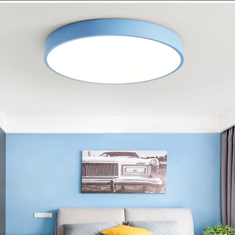 Nordyczna lampa sufitowa LED | okrągła