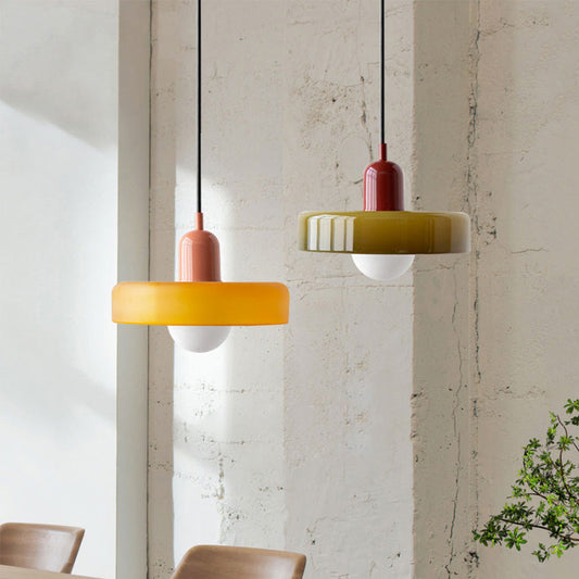 Okrągła Lampa Wisząca Do Salonu | LED